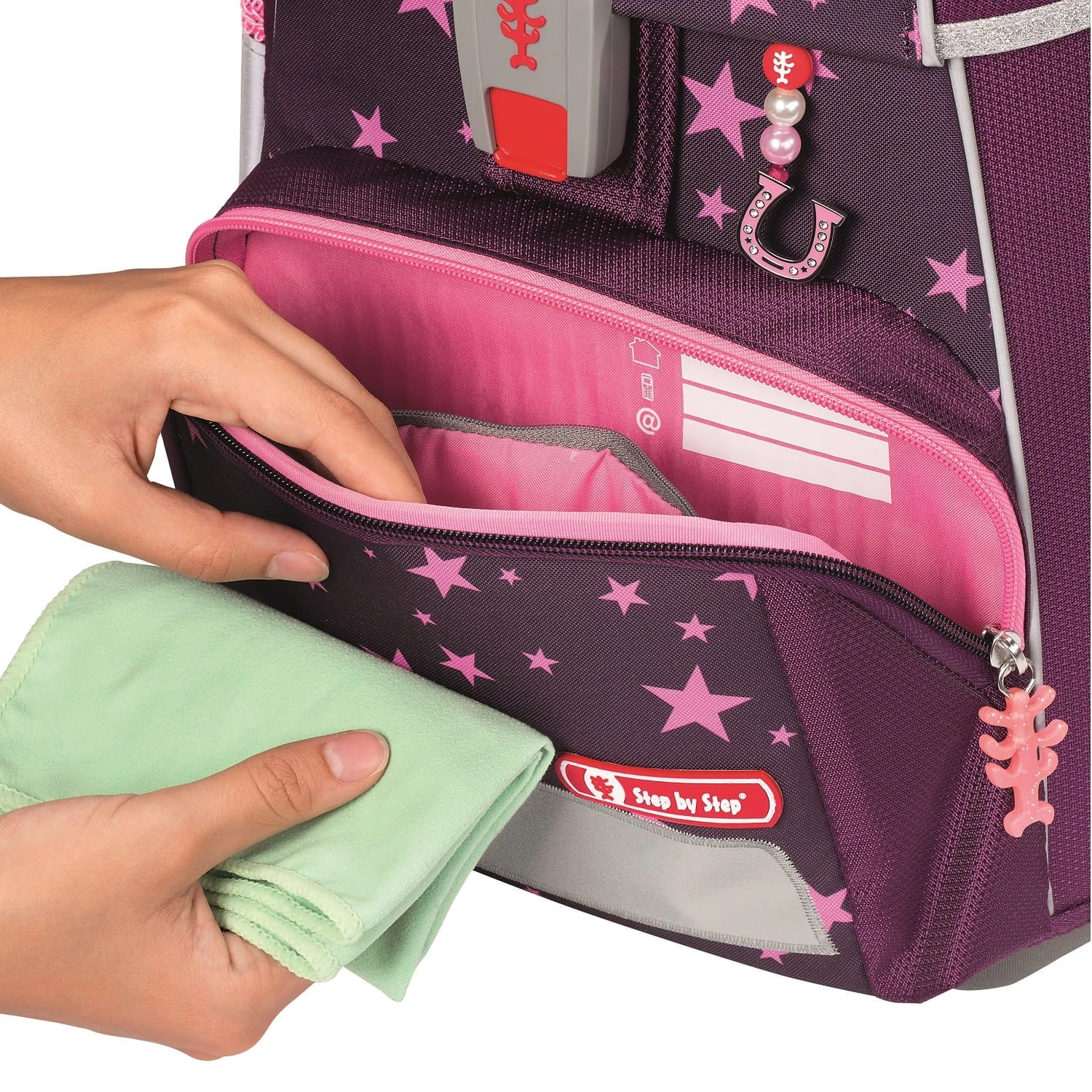 Step By Step Schulranzen SPACE Unicorn Nuala 5-teiliges Set In Lila/rosa 10 Step By Step Schulranzen SPACE Unicorn Nuala 5-teiliges Set In Lila/rosa – Bild 10