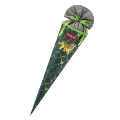 Step By Step Schultüte, Mit Eingenähtem Bändchen In Dino Tres