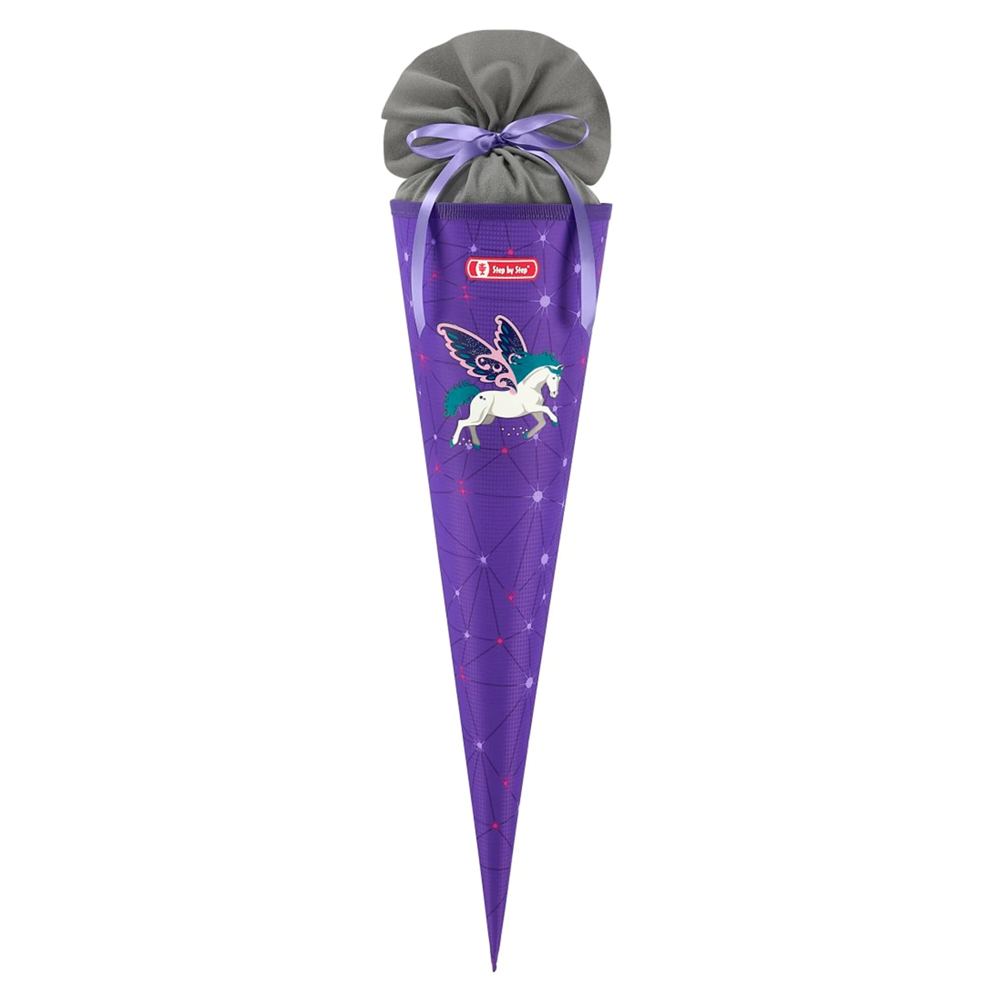 Step By Step Schultüte, Mit Eingenähtem Bändchen In Dreamy Pegasus Shadow 2 Step By Step Schultüte, Mit Eingenähtem Bändchen In Dreamy Pegasus Shadow – Bild 2