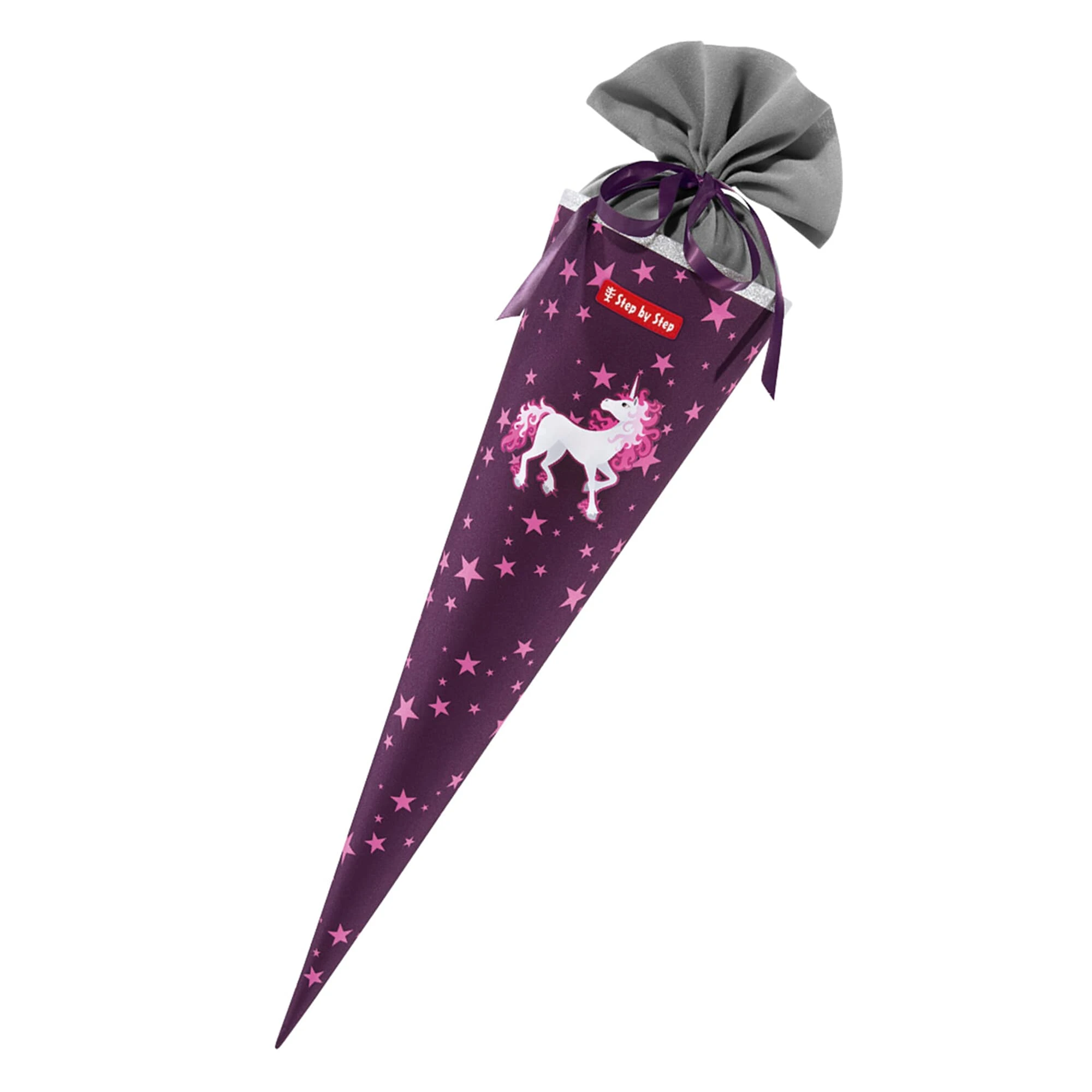 Step By Step Schultüte, Mit Eingenähtem Bändchen In Unicorn Nuala 1 Step By Step Schultüte, Mit Eingenähtem Bändchen In Unicorn Nuala