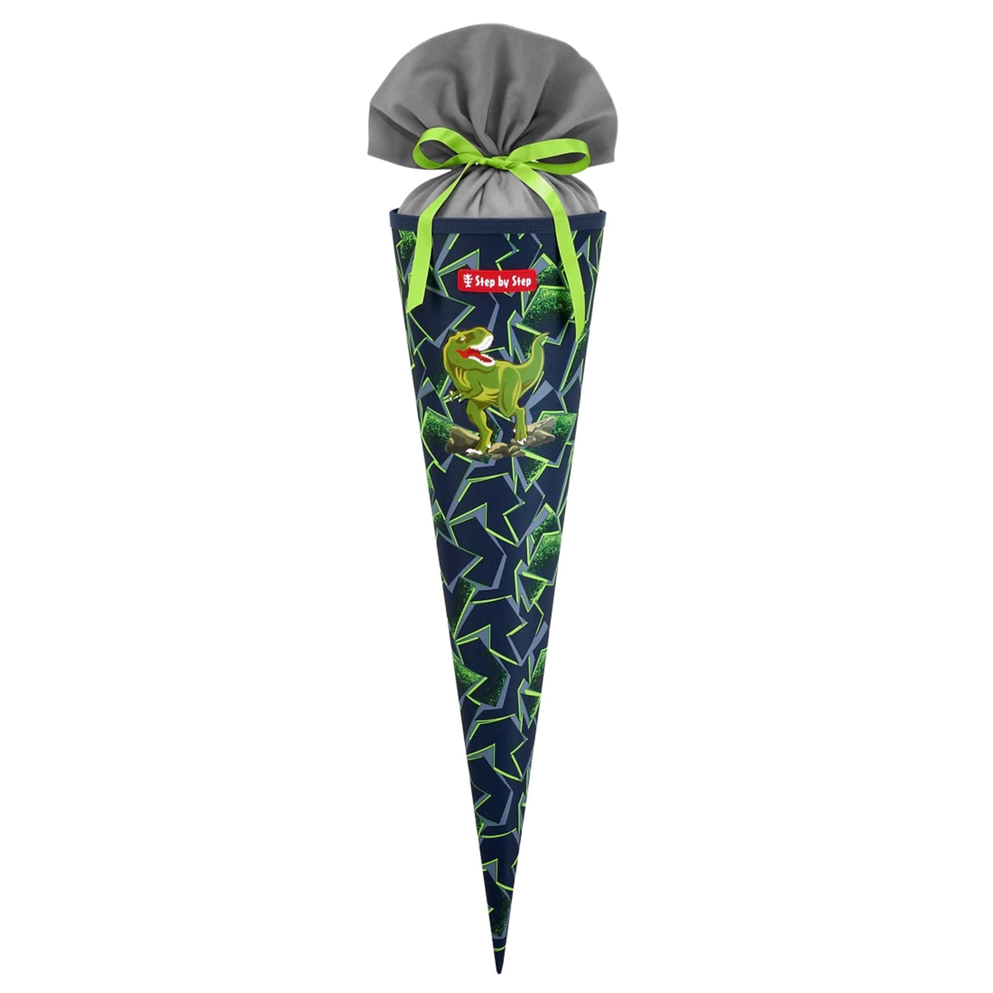 Step By Step Schultüte, Mit Eingenähtem Bändchen In Wild T-Rex Taro 2 Step By Step Schultüte, Mit Eingenähtem Bändchen In Wild T-Rex Taro – Bild 2