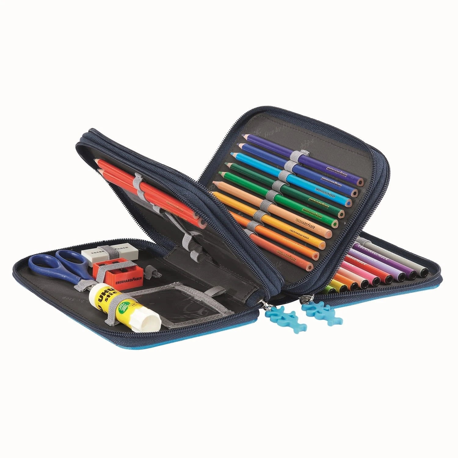 Step By Step Sky Rocket Rico XXL-Mäppchen Blau 2 Step By Step Sky Rocket Rico XXL-Mäppchen Blau – Bild 2