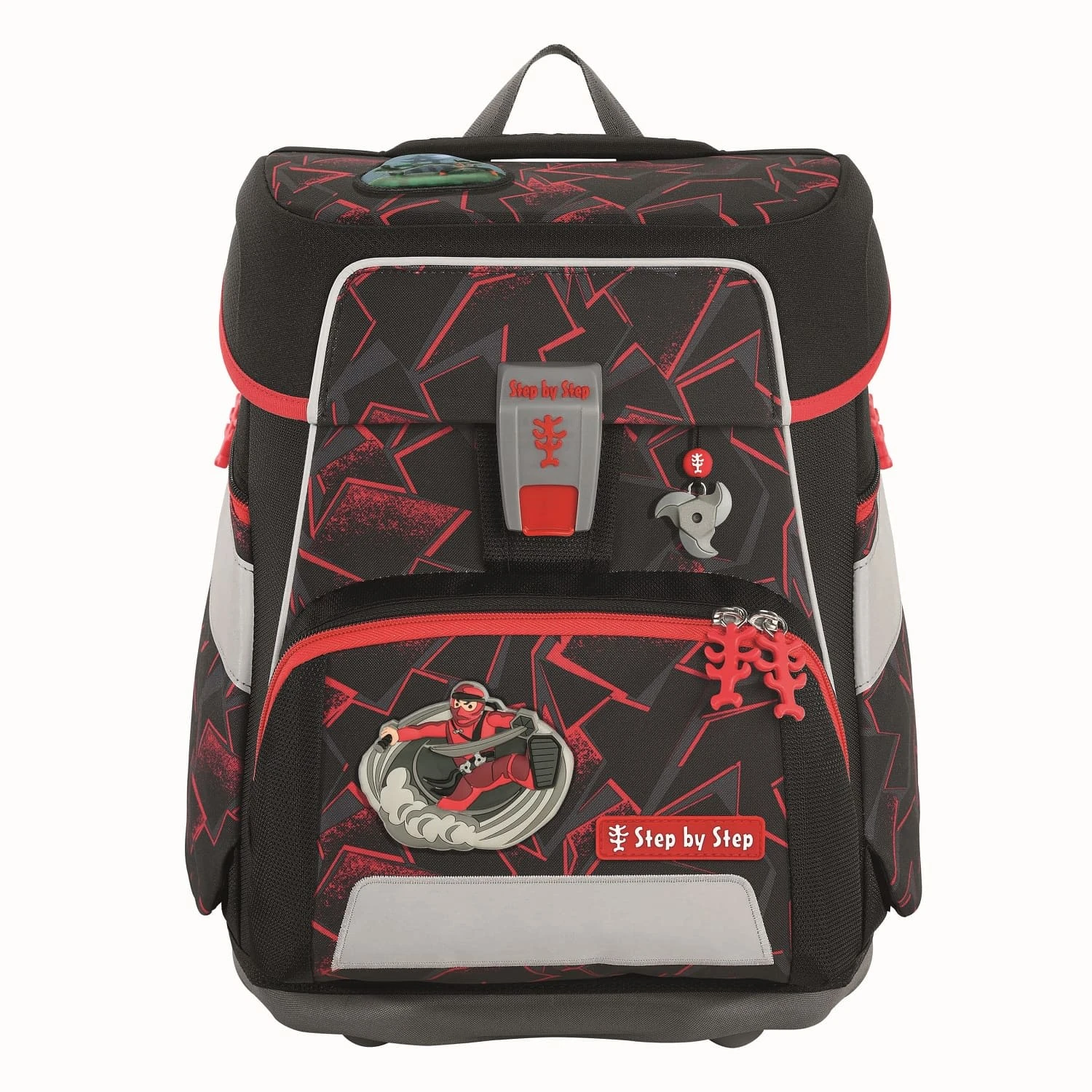 Step By Step SPACE Ninja Yuma - Grundschulranzen In Schwarz/rot 2 Step By Step SPACE Ninja Yuma - Grundschulranzen In Schwarz/rot – Bild 2