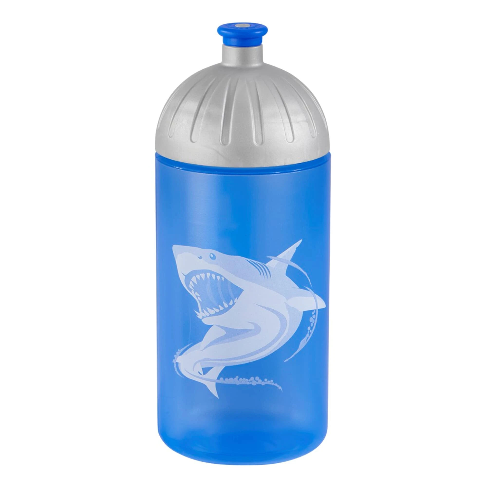 Step By Step Trinkflasche, 0,5 L, Für Kindergarten Und Schule In Angry Shark, Blau 1 Step By Step Trinkflasche, 0,5 L, Für Kindergarten Und Schule In Angry Shark, Blau