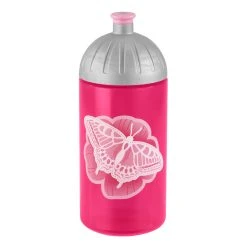 Step By Step Trinkflasche, 0,5 L, Für Kindergarten Und Schule In Butterfly Lina, Pink