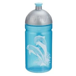 Step By Step Trinkflasche, 0,5 L, Für Kindergarten Und Schule In Happy Dolphins, Blau