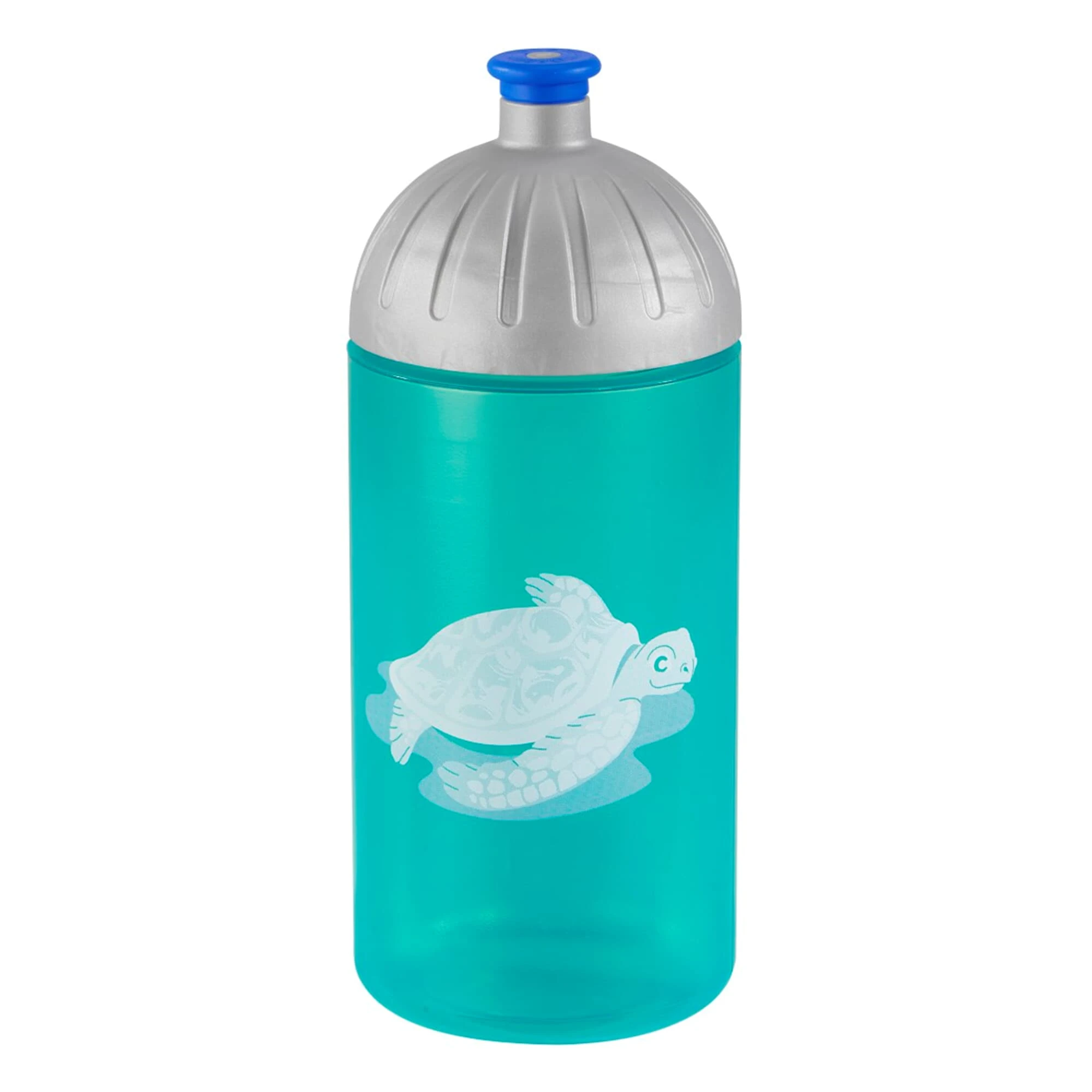 Step By Step Trinkflasche, 0,5 L, Für Kindergarten Und Schule In Happy Turtle, Türkis 1 Step By Step Trinkflasche, 0,5 L, Für Kindergarten Und Schule In Happy Turtle, Türkis