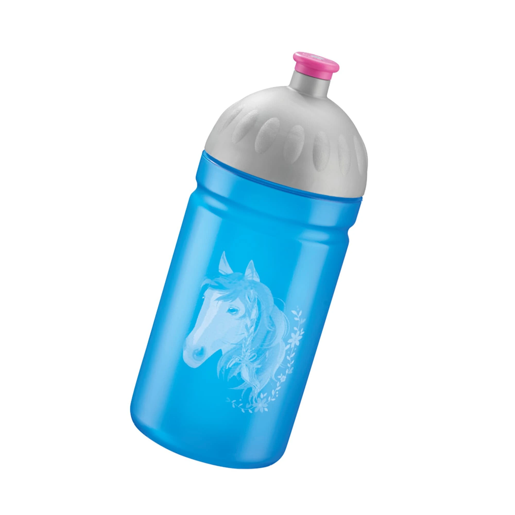 Step By Step Trinkflasche, 0,5 L, Für Kindergarten Und Schule In Horse Lima, Blau 1 Step By Step Trinkflasche, 0,5 L, Für Kindergarten Und Schule In Horse Lima, Blau