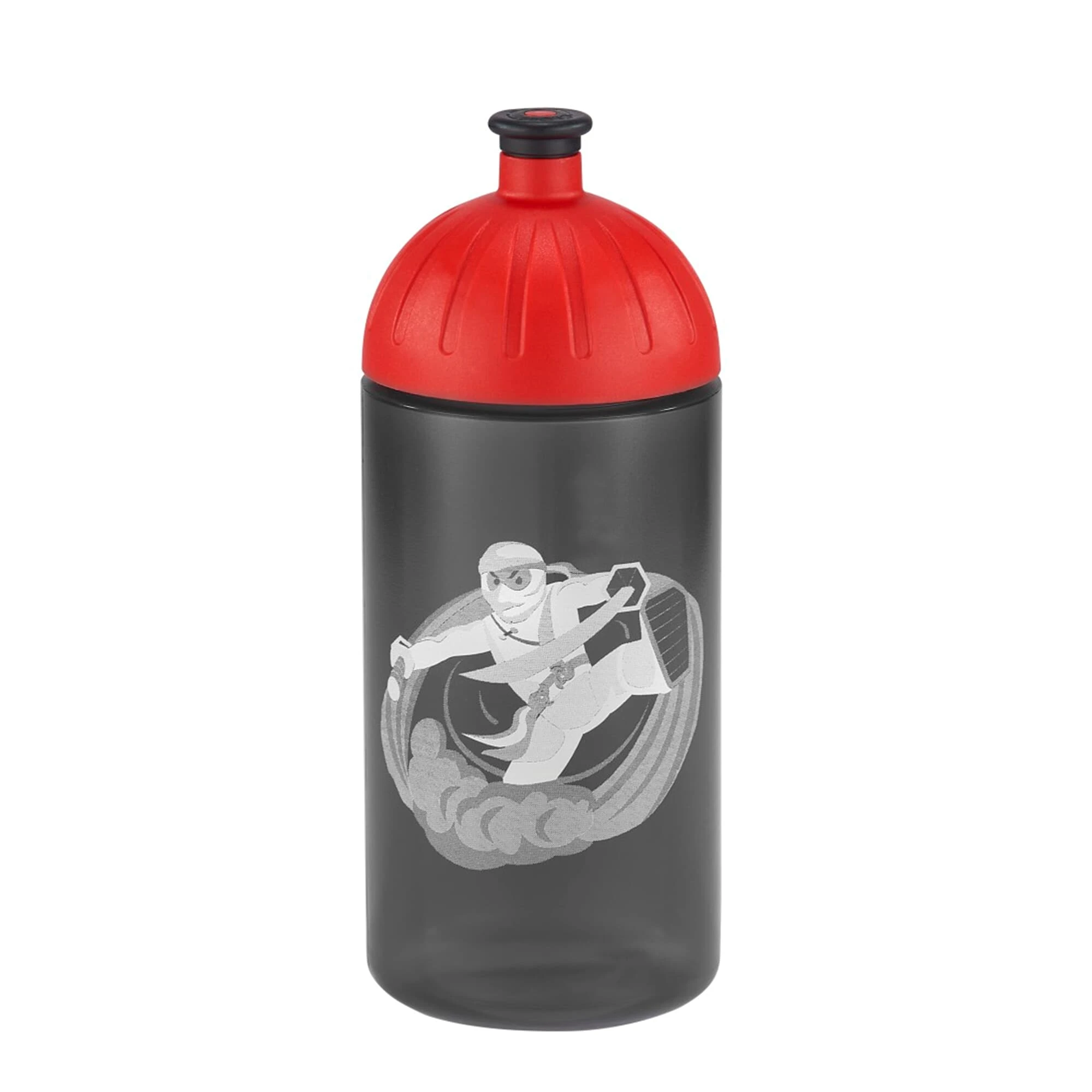 Step By Step Trinkflasche, 0,5 L, Für Kindergarten Und Schule In Ninja Yuma, Schwarz 2 Step By Step Trinkflasche, 0,5 L, Für Kindergarten Und Schule In Ninja Yuma, Schwarz – Bild 2