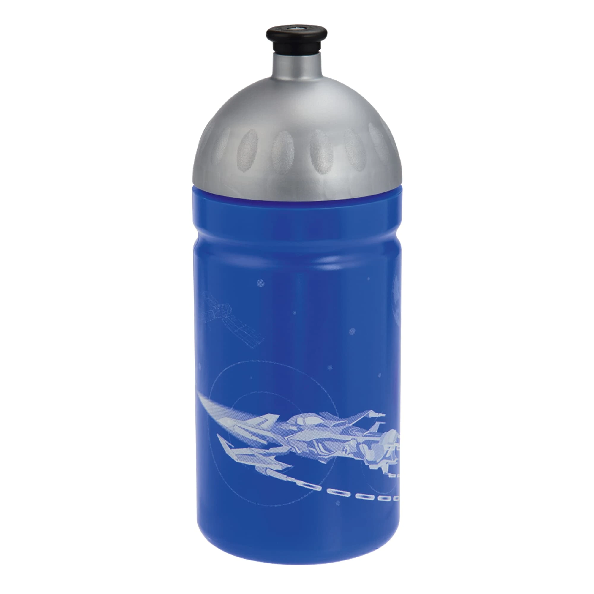 Step By Step Trinkflasche, 0,5 L, Für Kindergarten Und Schule In Starship Sirius, Blau 2 Step By Step Trinkflasche, 0,5 L, Für Kindergarten Und Schule In Starship Sirius, Blau – Bild 2