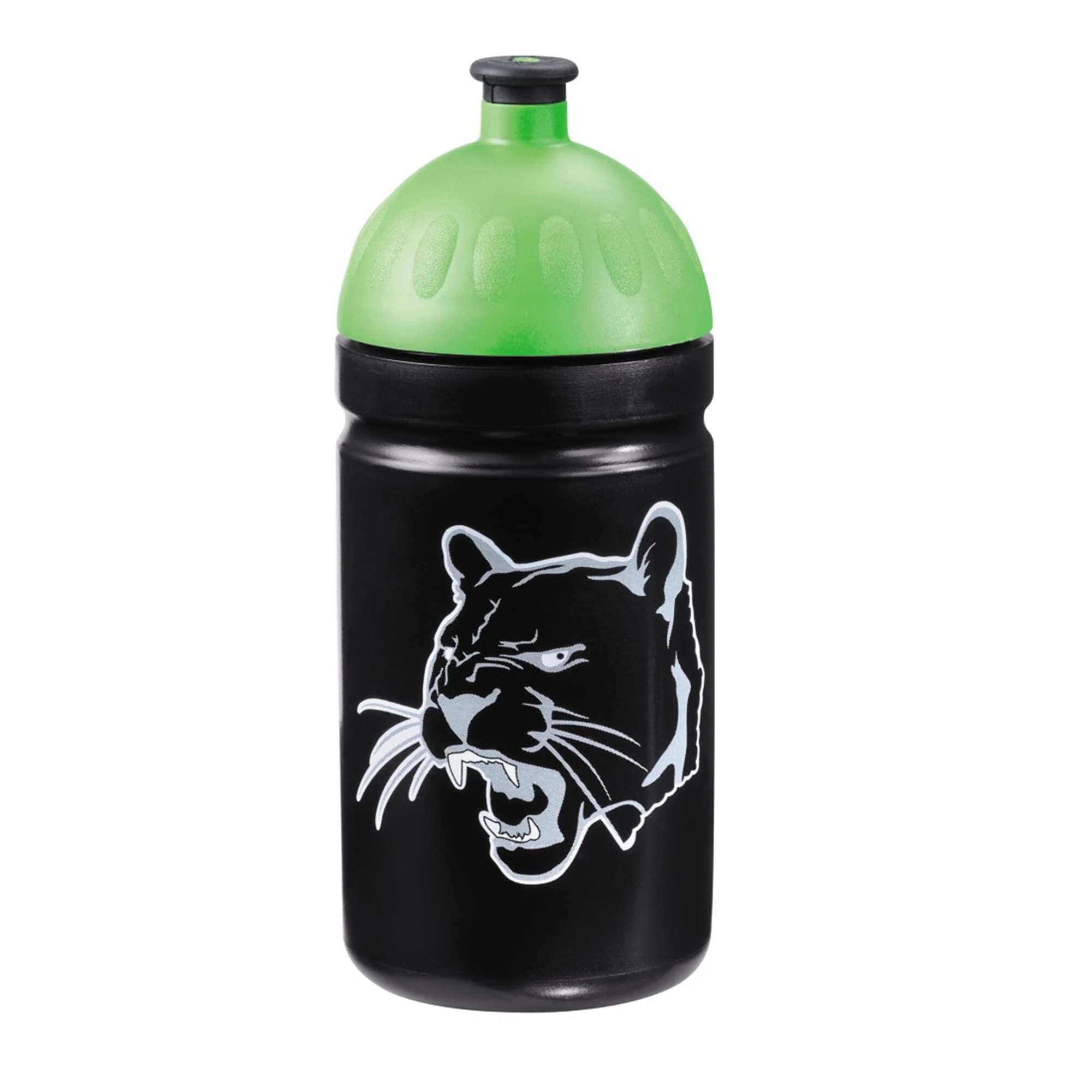 Step By Step Trinkflasche, 0,5 L, Für Kindergarten Und Schule In Wild Cat Chiko, Schwarz 2 Step By Step Trinkflasche, 0,5 L, Für Kindergarten Und Schule In Wild Cat Chiko, Schwarz – Bild 2