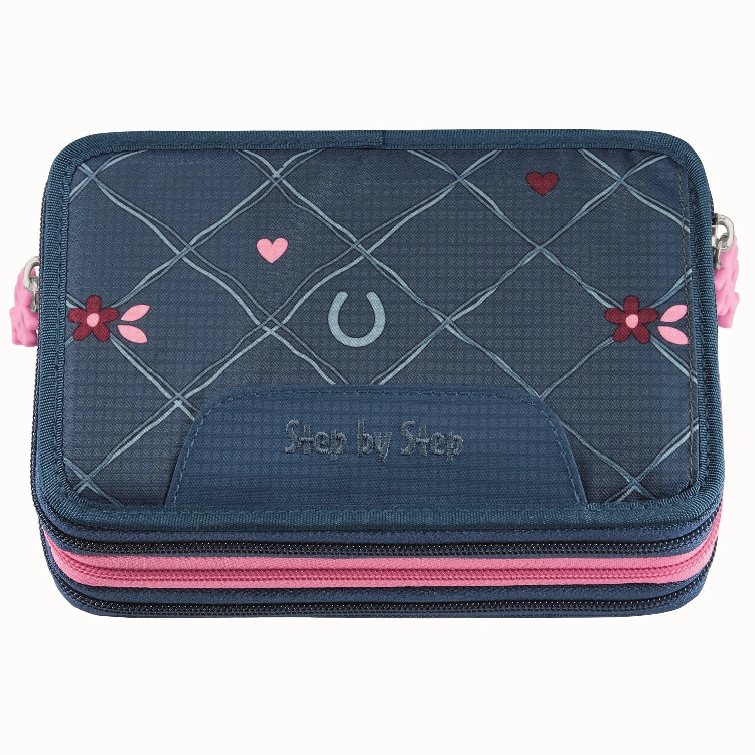 Step By Step XXL-Mäppchen Horse Lima Set 43-teilig In Blau/rosa 1 Step By Step XXL-Mäppchen Horse Lima Set 43-teilig In Blau/rosa