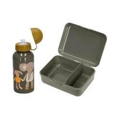 Sterntaler 2er Set Brotdose + Trinkflasche Tiermotive In Eddy & Happy