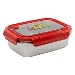 Edelstahl-Brotdose "Super Mario" In Rot - (L)19,5 X (B)14,2 X (H)7,2 Cm 5 Edelstahl-Brotdose "Super Mario" In Rot - (L)19,5 X (B)14,2 X (H)7,2 Cm -Yeaz Geschäft super mario edelstahl brotdose super mario in rot l 19 5 x b 14 2 x h 7 2 cm 2