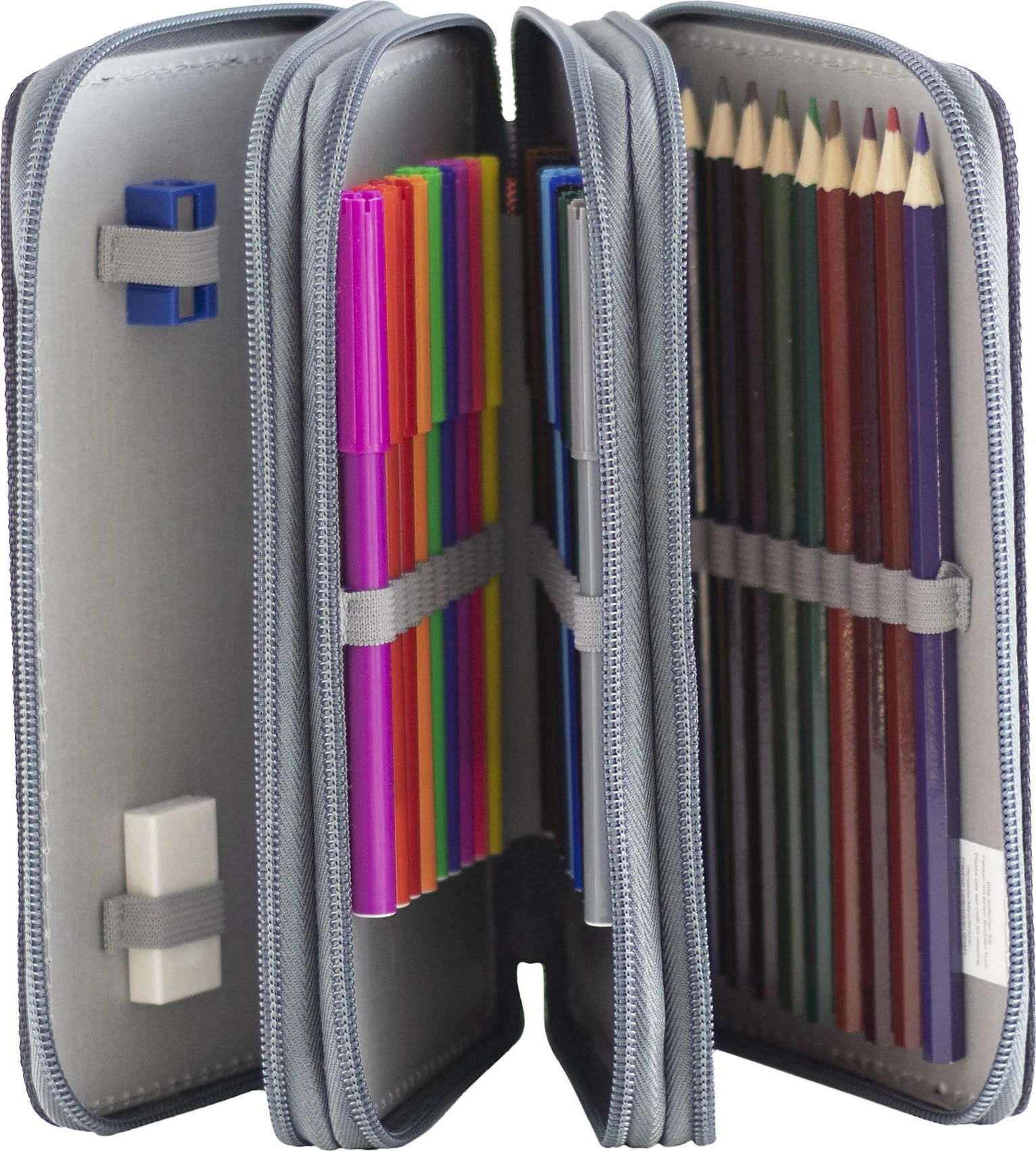 Toito Wear EXKLUSIV Triple-Federmäppchen Fashion Queen Befüllt, 42-tlg. 5 Toito Wear EXKLUSIV Triple-Federmäppchen Fashion Queen Befüllt, 42-tlg. – Bild 5