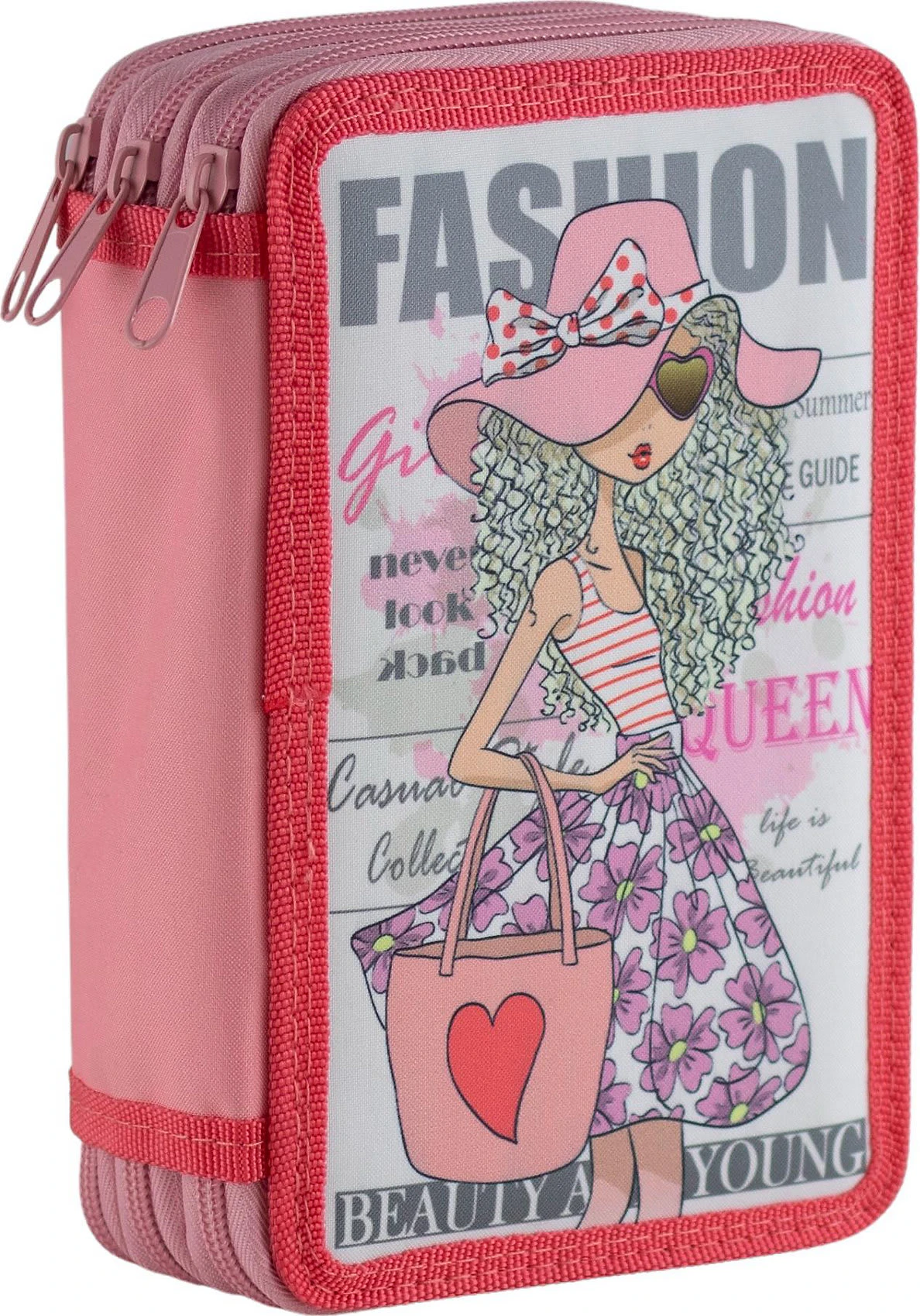 Toito Wear EXKLUSIV Triple-Federmäppchen Monster Trucks Befüllt, 42-tlg. 1 Toito Wear EXKLUSIV Triple-Federmäppchen Monster Trucks Befüllt, 42-tlg.