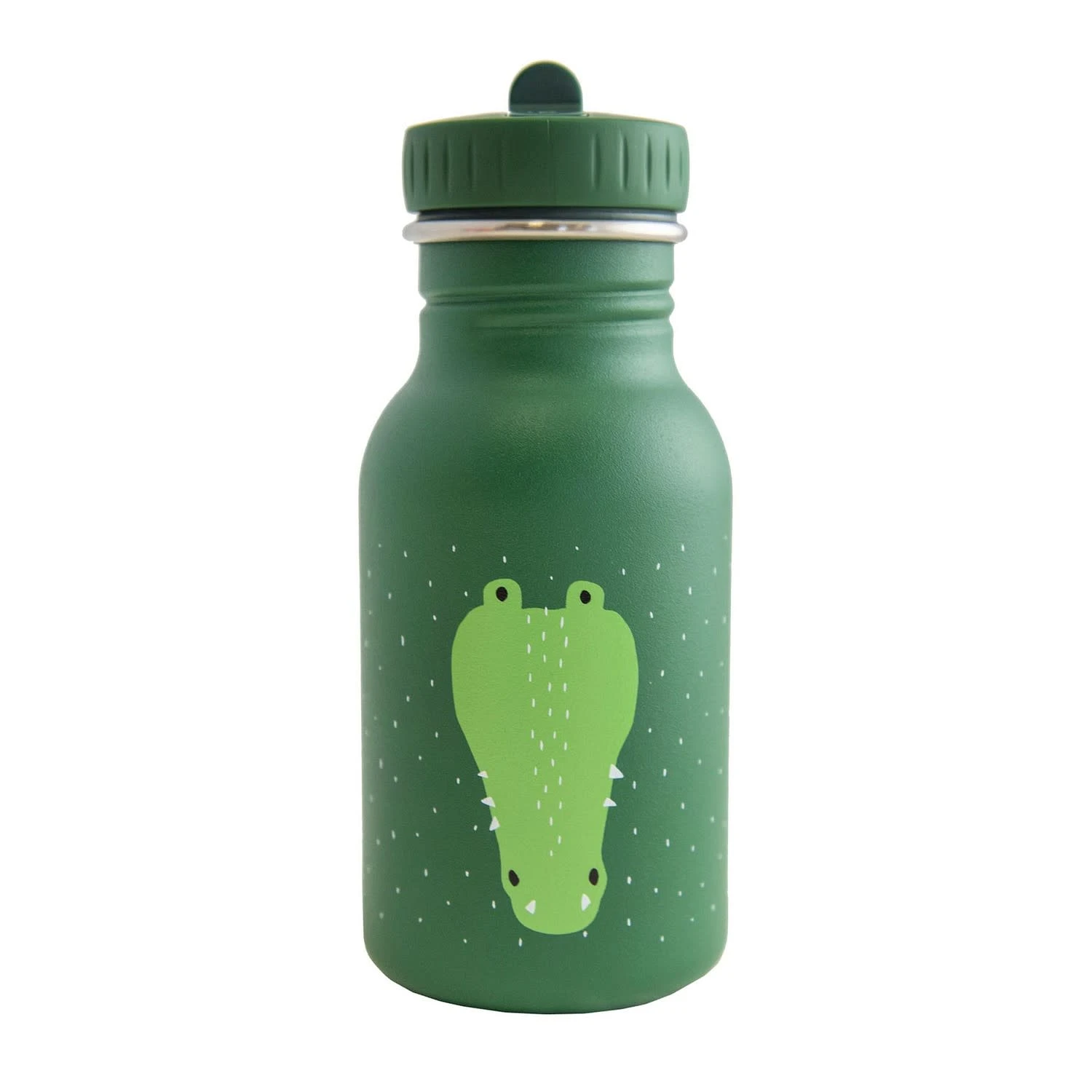 Trixie Kids Edelstahl 350 Ml -Trinkflasche In Mr. Crocodile 1 Trixie Kids Edelstahl 350 Ml -Trinkflasche In Mr. Crocodile