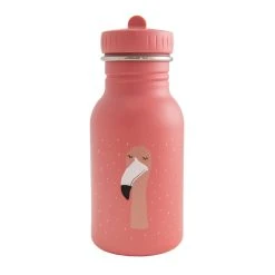 Trixie Kids Edelstahl 350 Ml -Trinkflasche In Mrs. Flamingo