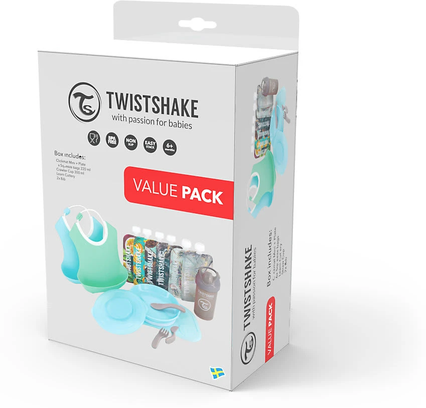 Twistshake Starter Set Geschirr - Boy 2 Twistshake Starter Set Geschirr - Boy – Bild 2