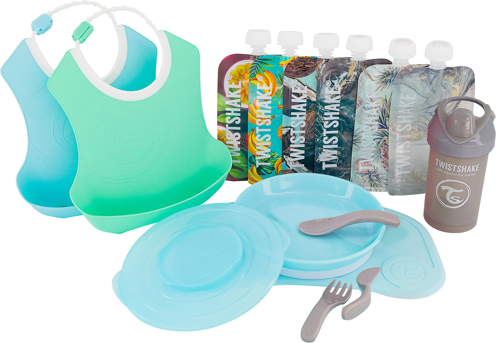 Twistshake Starter Set Geschirr - Boy 1 Twistshake Starter Set Geschirr - Boy