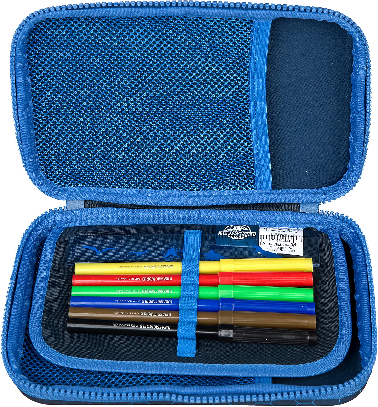 Undercover 3D-Federmäppchen Jurassic World, Befüllt,17-tlg. 2 Undercover 3D-Federmäppchen Jurassic World, Befüllt,17-tlg. – Bild 2