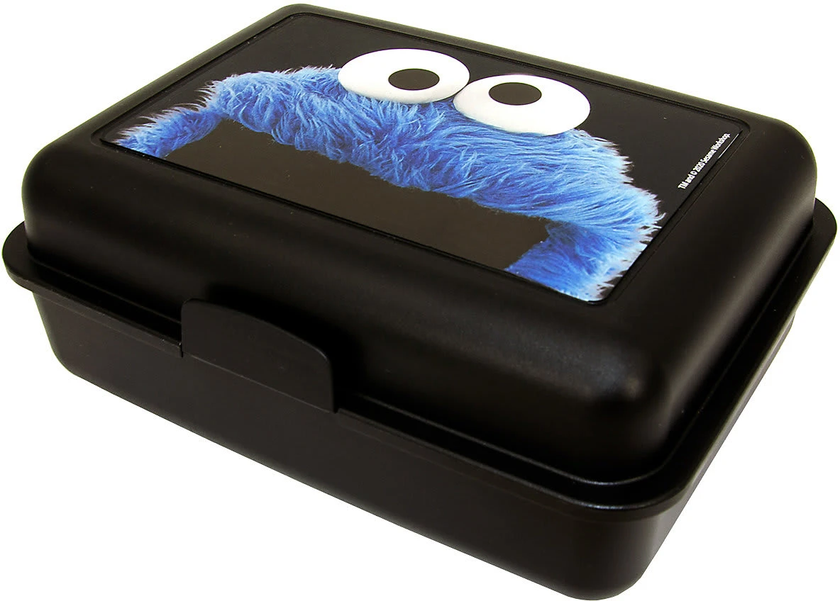 United Labels AG Brotdose Sesamstraße Krümelmonster, Schwarz 2 United Labels AG Brotdose Sesamstraße Krümelmonster, Schwarz – Bild 2