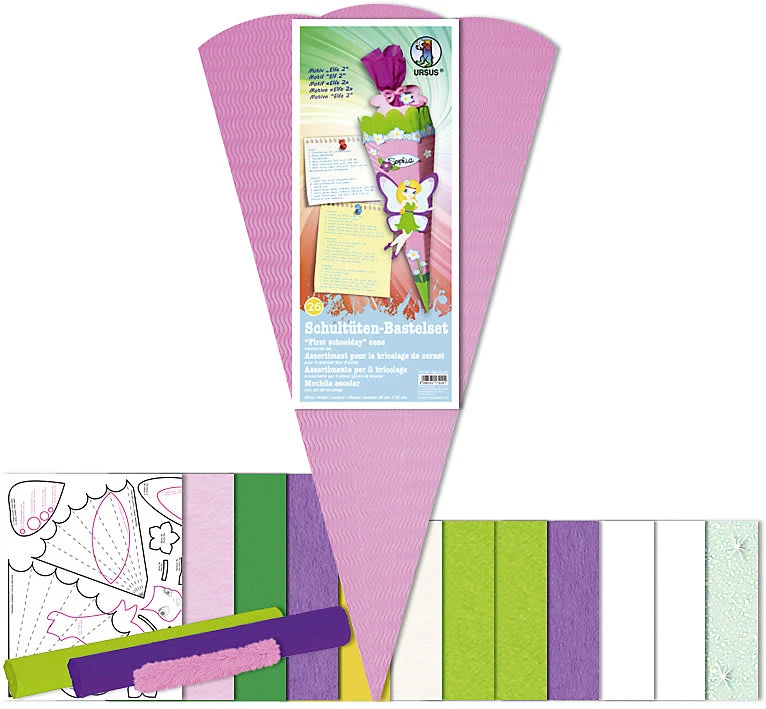 Ursus Bastelset Schultüte Elfe 2 Ursus Bastelset Schultüte Elfe – Bild 2