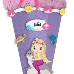 Ursus Schultüten-Bastelset Easy Line Meerjungfrau