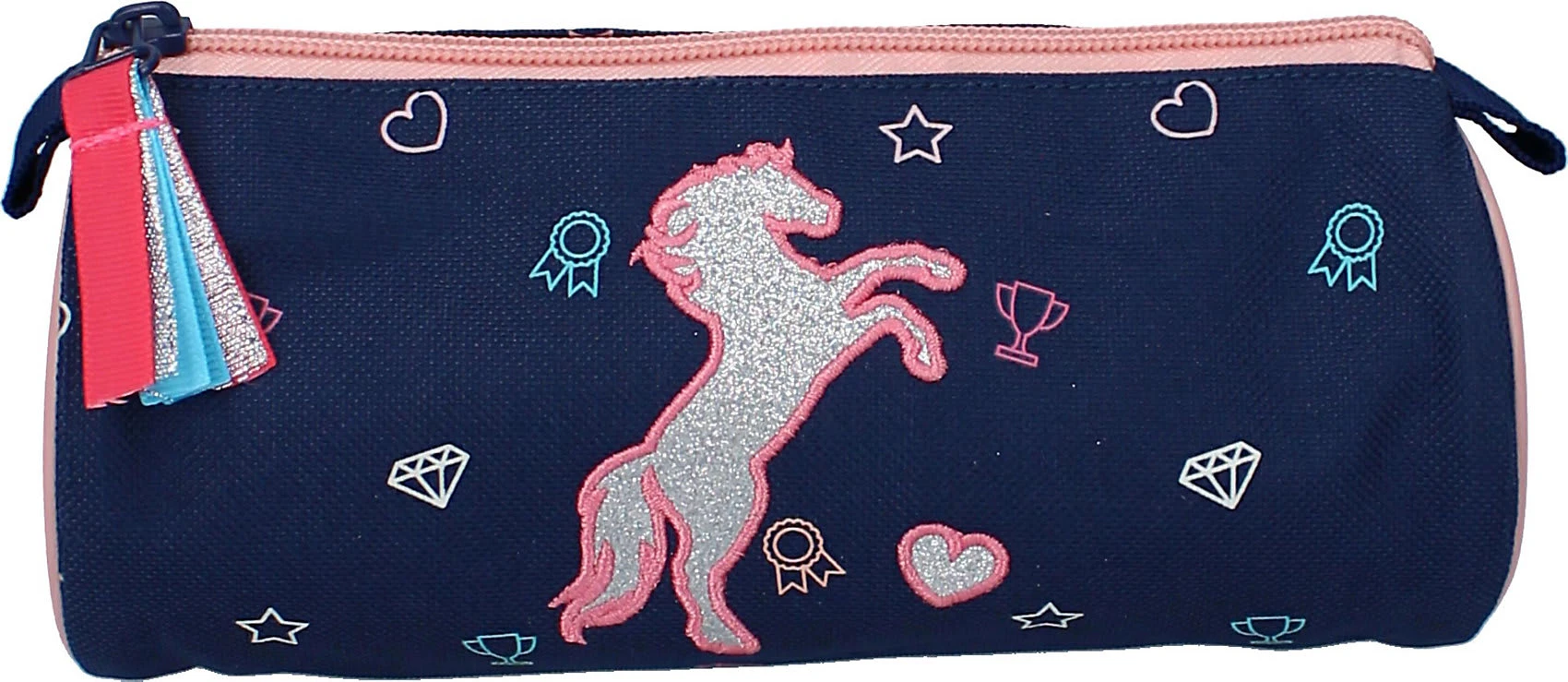 Vadobag Schlampermäppchen Milky Kiss Live Love Ride Pferde, Unbefüllt 2 Vadobag Schlampermäppchen Milky Kiss Live Love Ride Pferde, Unbefüllt – Bild 2