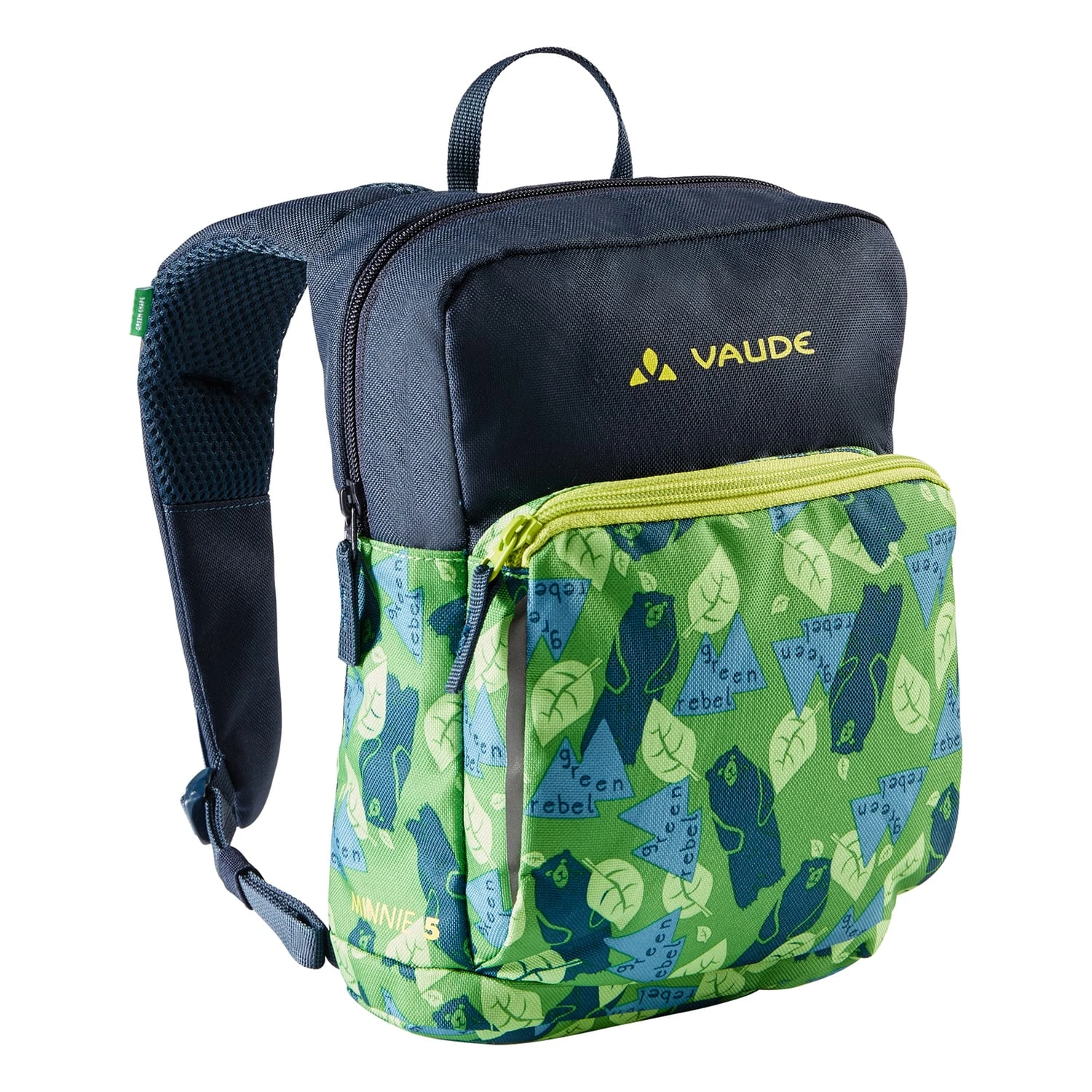 VAUDE Minnie 5 Kinderrucksack 26 Cm In Parrot Green/eclipse 1 VAUDE Minnie 5 Kinderrucksack 26 Cm In Parrot Green/eclipse