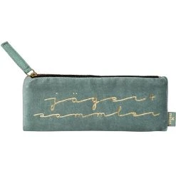 Verlag Aufbewahrungstäschchen "Jäger & Sammler" In Grün - (L)21 X (B)8 Cm