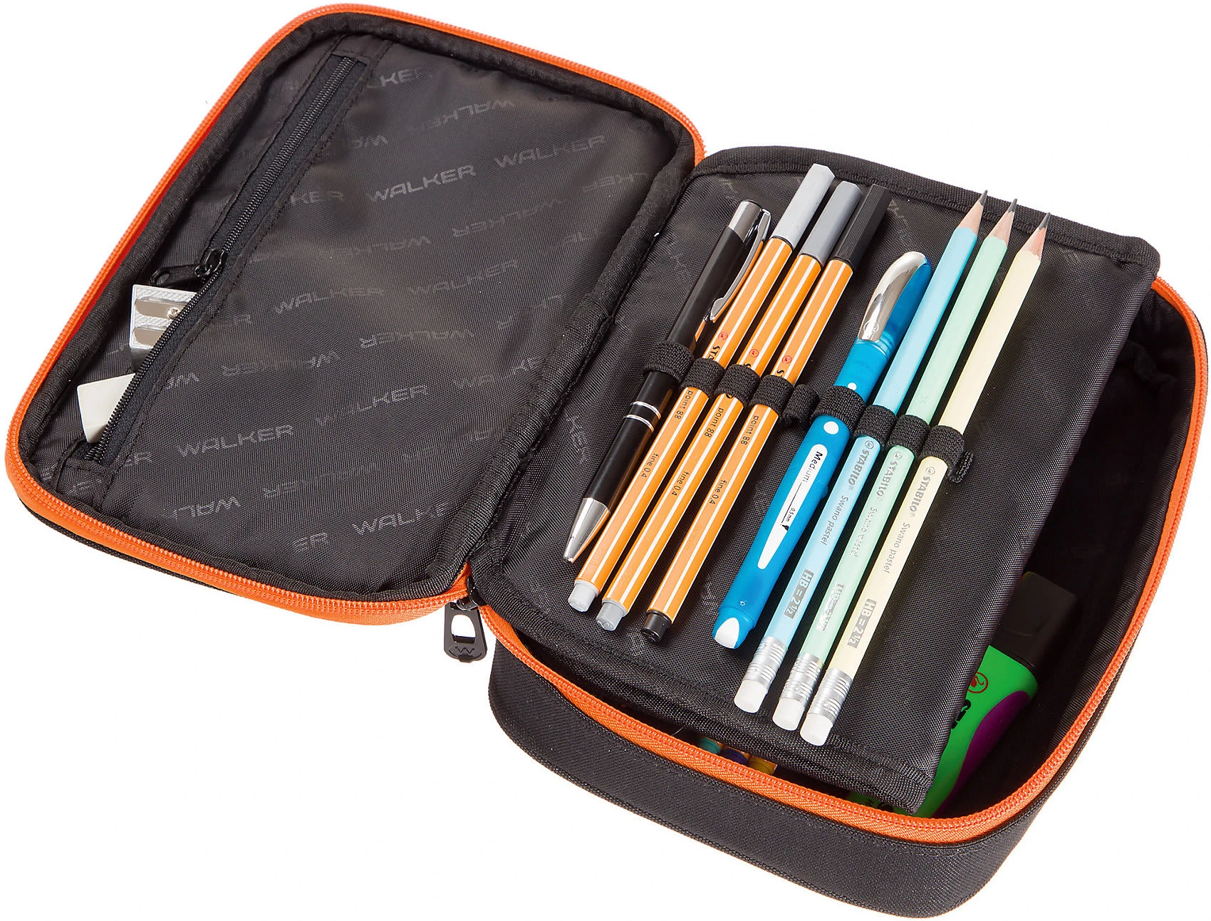 WALKER Etuibox BIG WIZZARD Black Melange 2 WALKER Etuibox BIG WIZZARD Black Melange – Bild 2