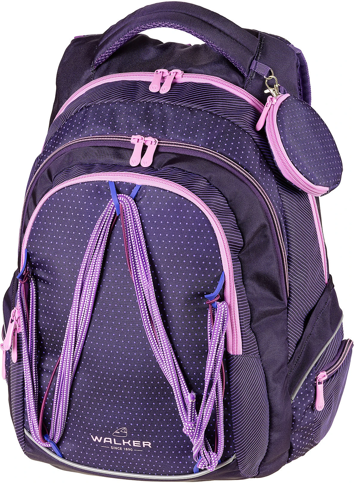 WALKER Schulrucksack FAME Twist Violet (2023) 1 WALKER Schulrucksack FAME Twist Violet (2023)