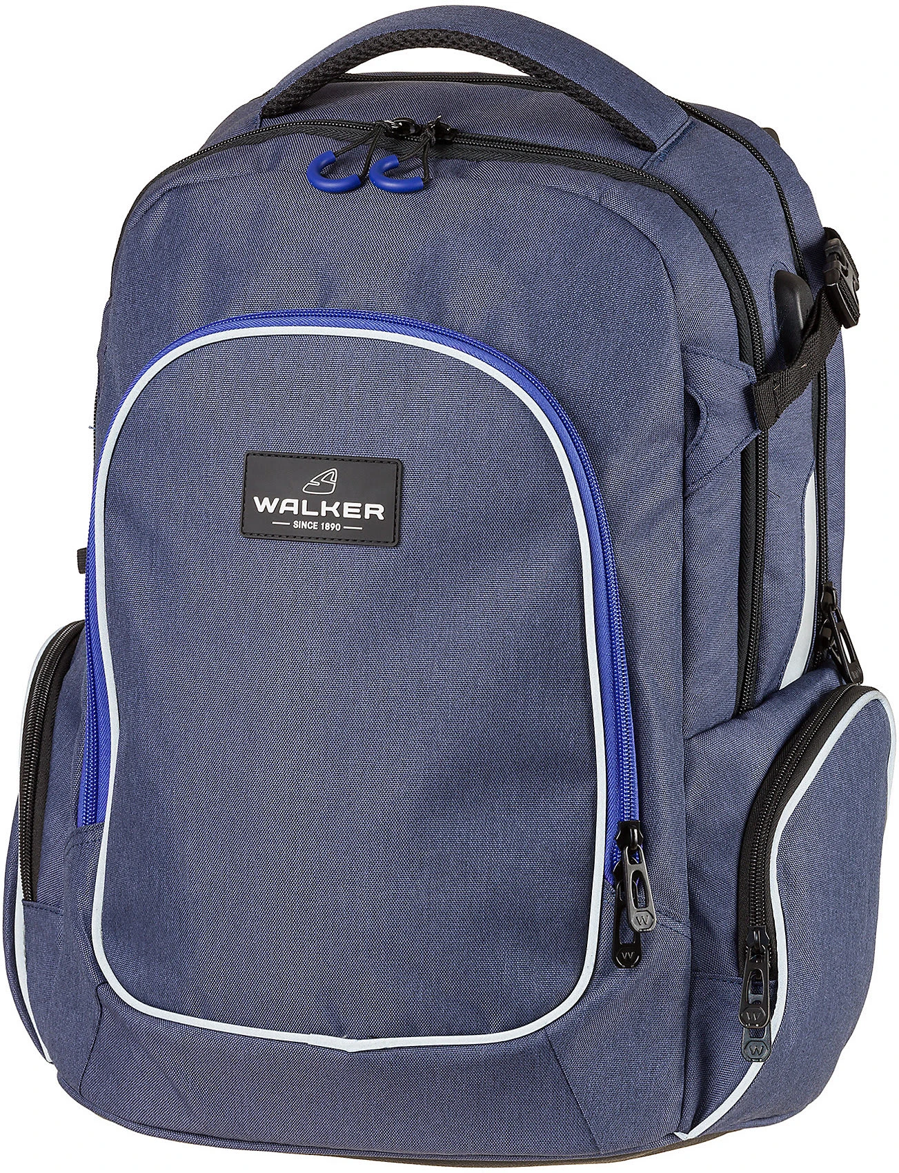 WALKER Schulrucksack WIZZARD CAMPUS EVO Blue Ivy Blue (2023) 1 WALKER Schulrucksack WIZZARD CAMPUS EVO Blue Ivy Blue (2023)