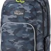 WALKER Schulrucksack WIZZARD COLLEGE Grey Blue Camouflage (2023)