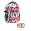 Wave 2tlg-Set: Rucksack Infinity Set 1 Feathers In Rosa – H43xL31xT22 Cm