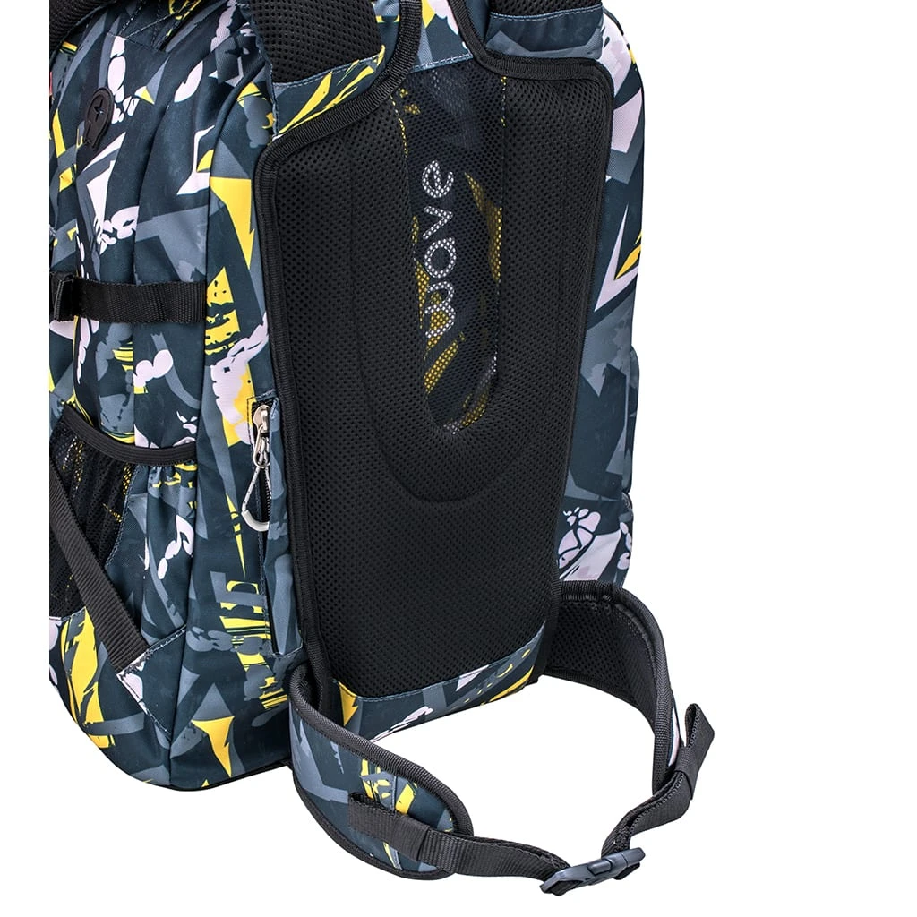 Wave 2tlg-Set: Rucksack Infinity Set 1 Yellow Graffiti In Schwarz – H43xL31xT22 Cm 9 Wave 2tlg-Set: Rucksack Infinity Set 1 Yellow Graffiti In Schwarz – H43xL31xT22 Cm – Bild 9