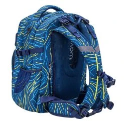 Wave 2tlg-Set: Rucksack Infinity Set 1 Yellow Lines In Blau – (H)43x(L)31x(T)22 Cm -Yeaz Geschäft wave 2tlg set rucksack infinity set 1 yellow lines in blau h 43x l 31x t 22 cm 7