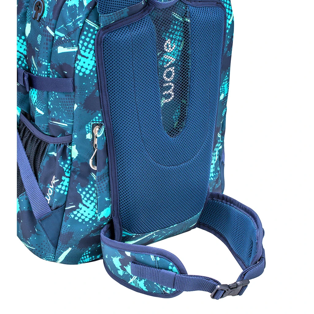 Wave 3tlg-Set: Rucksack Infinity Set 2 Fantasy In Grün – H43xL31xT22 Cm 9 Wave 3tlg-Set: Rucksack Infinity Set 2 Fantasy In Grün – H43xL31xT22 Cm – Bild 9
