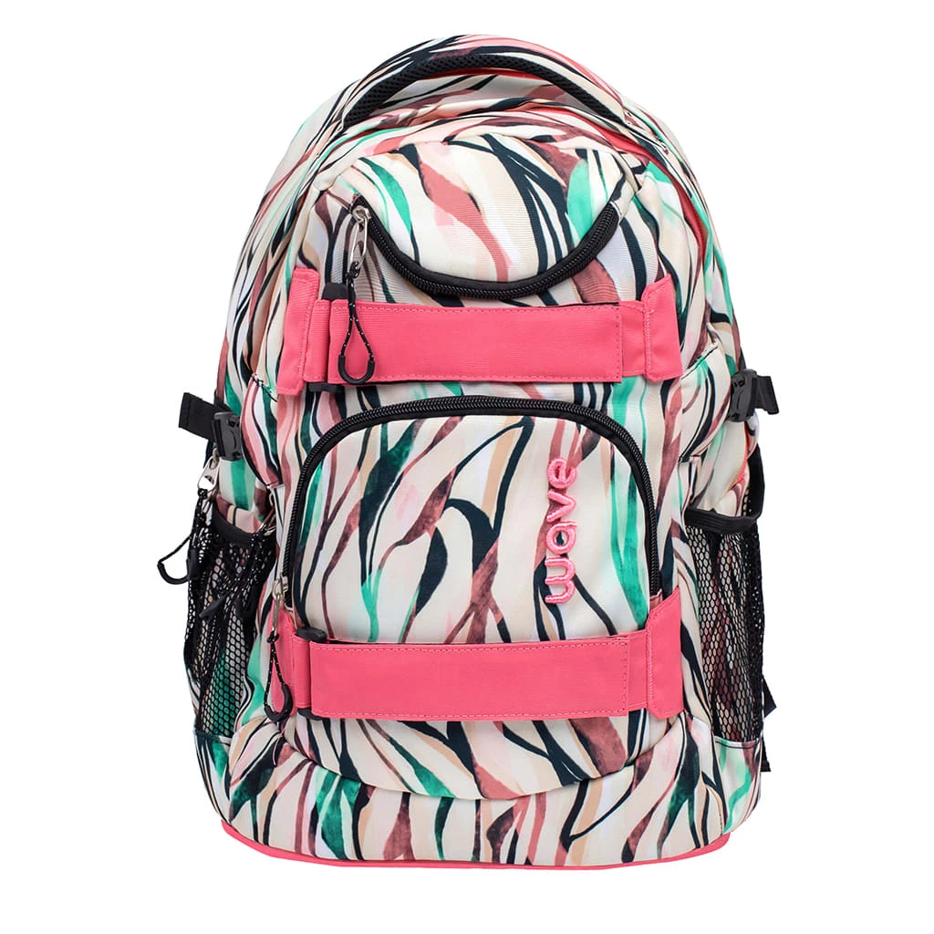 Wave 3tlg-Set: Rucksack Infinity Set 2 Feathers In Rosa – H43xL31xT22 Cm 3 Wave 3tlg-Set: Rucksack Infinity Set 2 Feathers In Rosa – H43xL31xT22 Cm – Bild 3