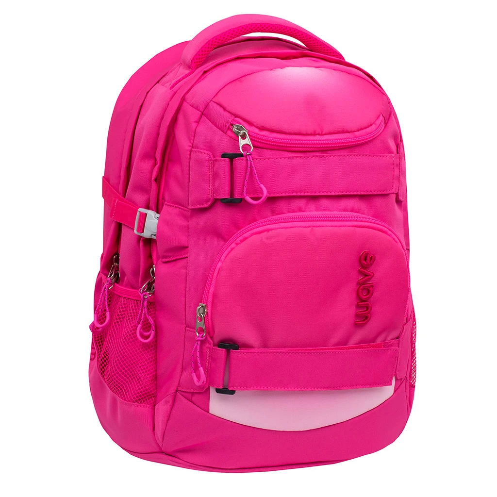 Wave 3tlg-Set: Rucksack Infinity Set 2 Ombre Light Pink In Pink – H43xL31xT22 Cm 2 Wave 3tlg-Set: Rucksack Infinity Set 2 Ombre Light Pink In Pink – H43xL31xT22 Cm – Bild 2