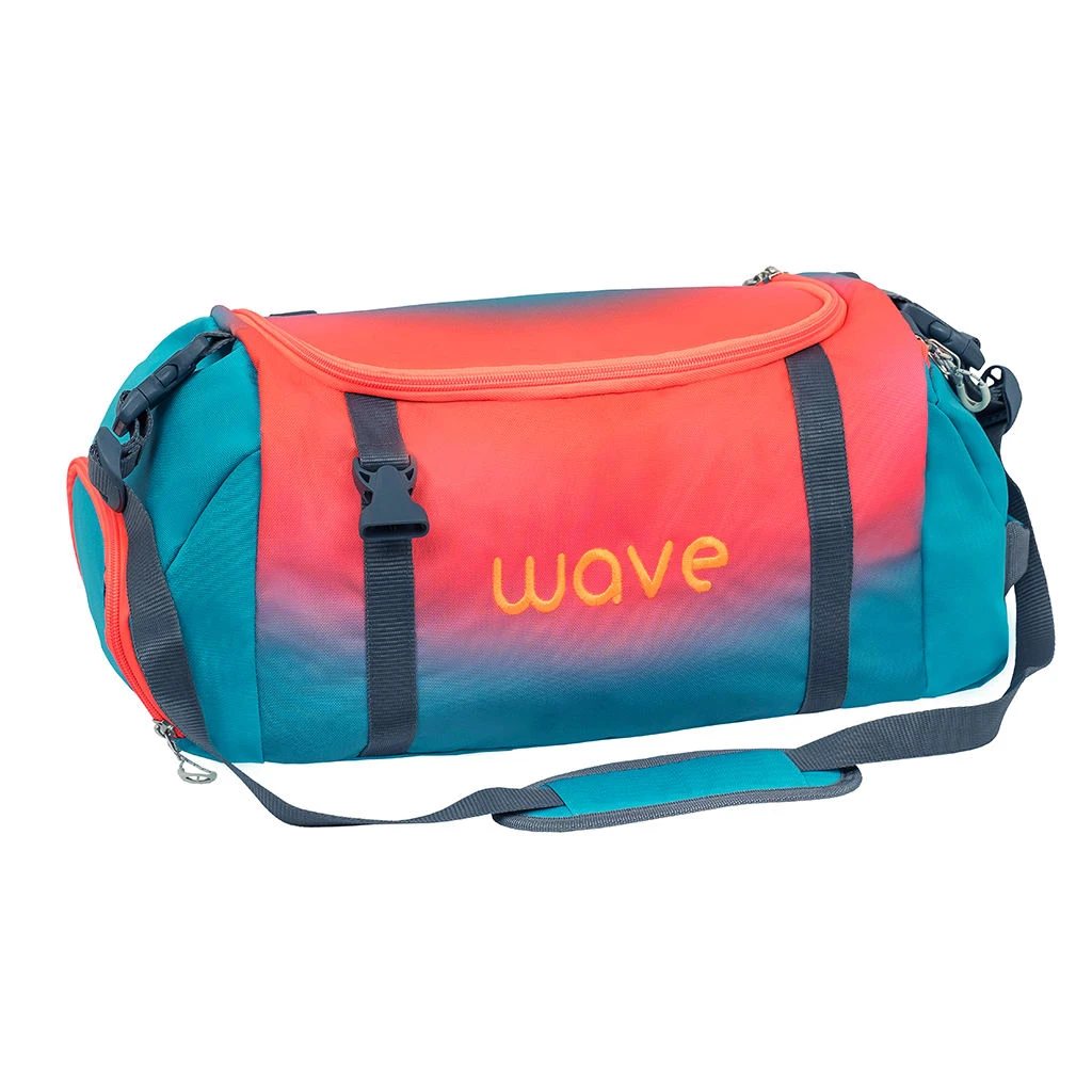 Wave 3tlg-Set: Rucksack Infinity Set 2 Ombre Neon Orange And Bluebird In Türkis 11 Wave 3tlg-Set: Rucksack Infinity Set 2 Ombre Neon Orange And Bluebird In Türkis – Bild 11