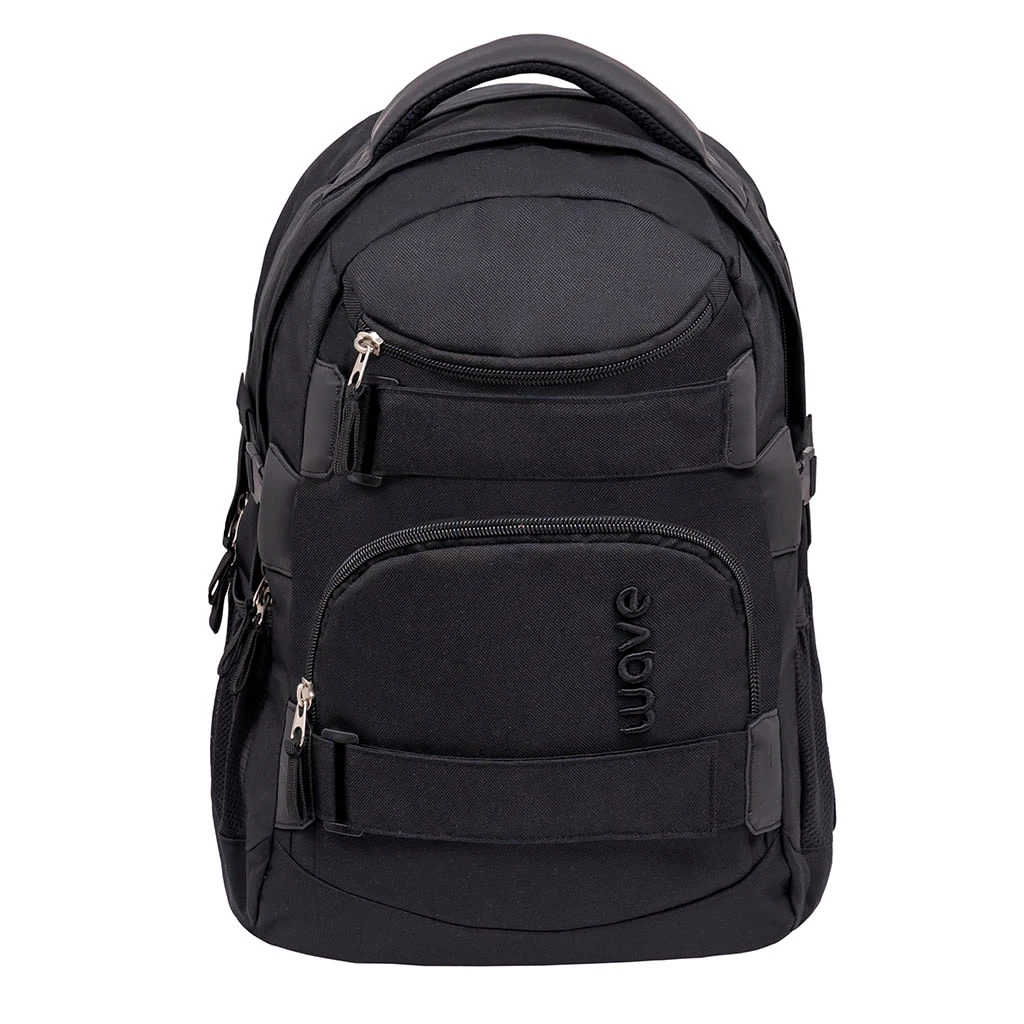 Wave 3tlg-Set: Rucksack Infinity Set 2 Posh Black In Schwarz – H43xL31xT22 Cm 3 Wave 3tlg-Set: Rucksack Infinity Set 2 Posh Black In Schwarz – H43xL31xT22 Cm – Bild 3
