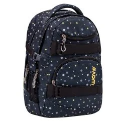 Wave Rucksack Infinity "Black And Yellow Dots" In Schwarz H 43 Cm B 31 Cm T 22 Cm