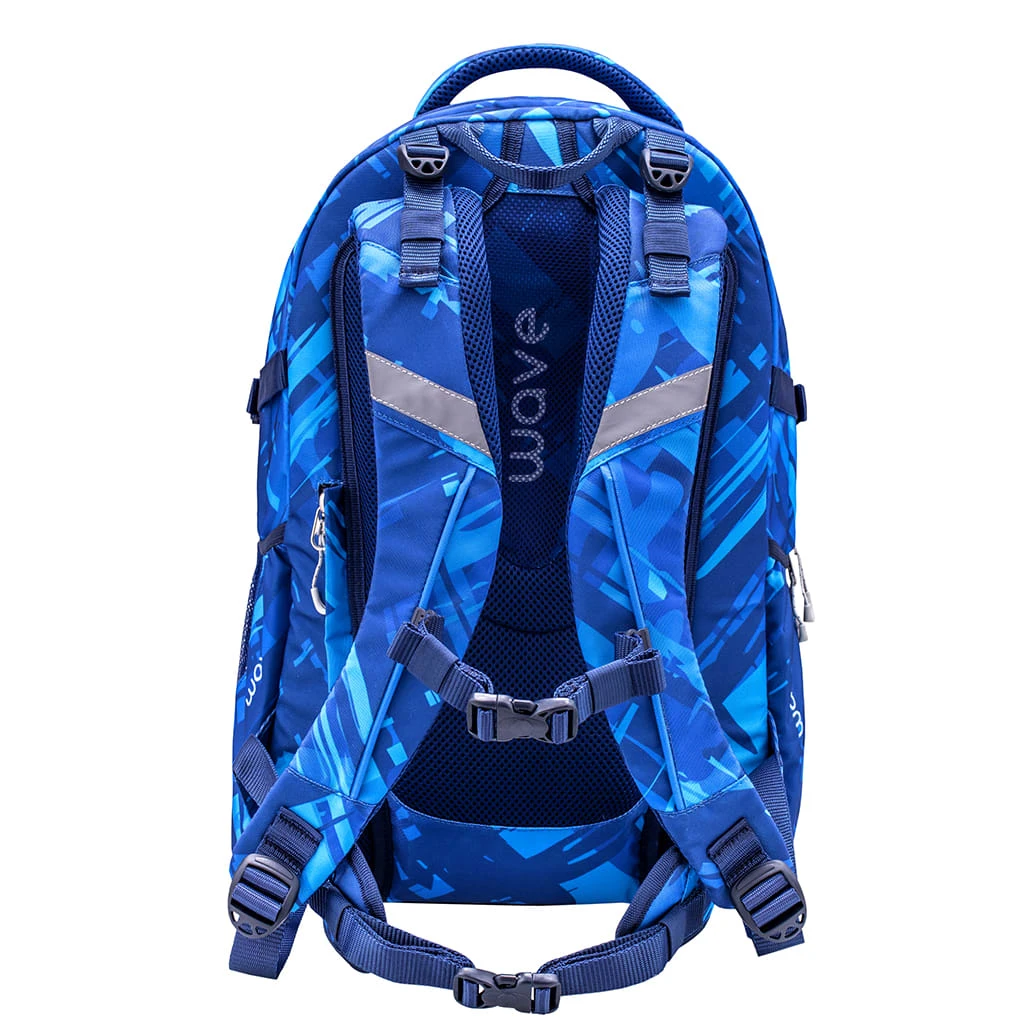 Wave Rucksack Infinity "Deep Ocean" In Blau H 43 Cm B 31 Cm T 22 Cm 4 Wave Rucksack Infinity "Deep Ocean" In Blau H 43 Cm B 31 Cm T 22 Cm – Bild 4
