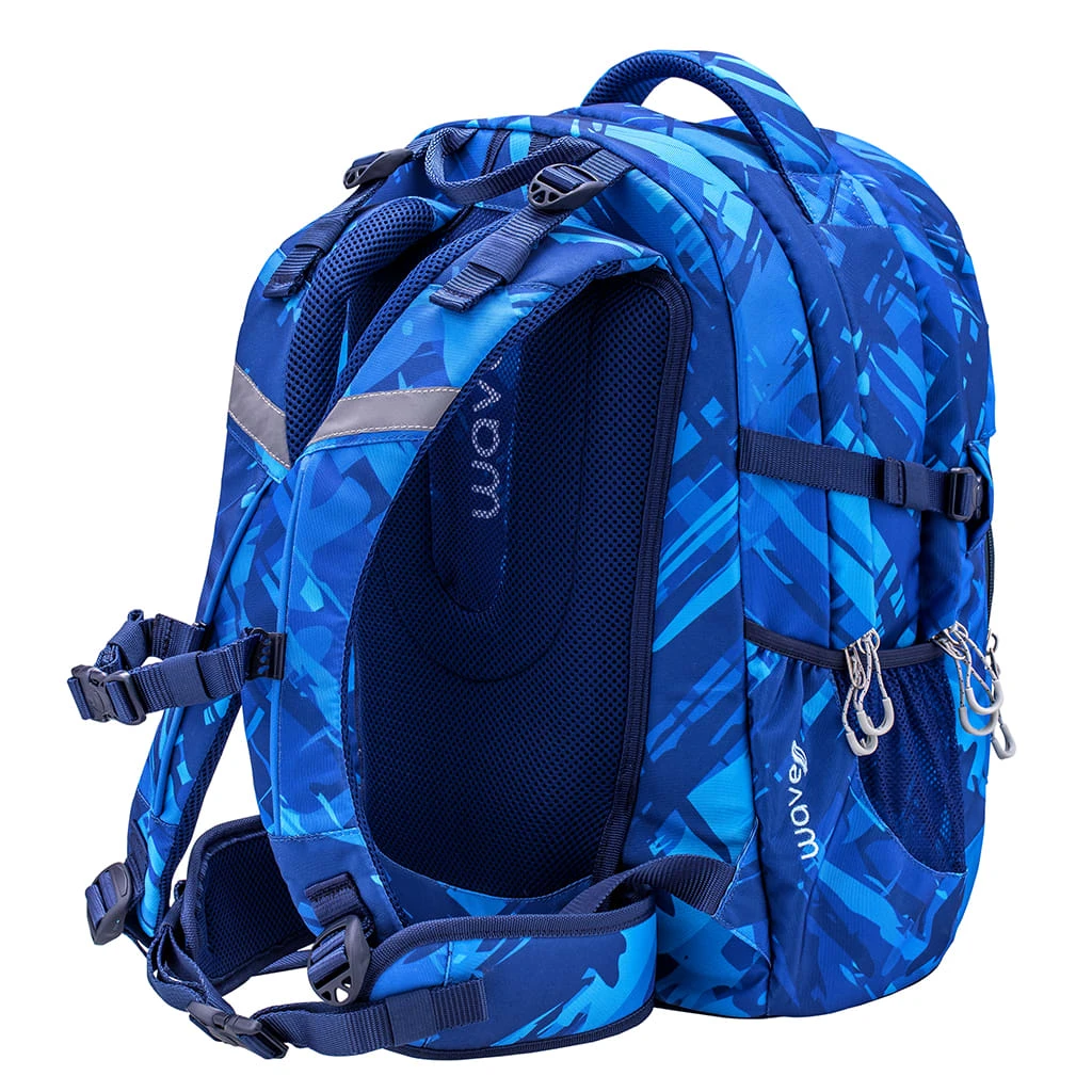 Wave Rucksack Infinity "Deep Ocean" In Blau H 43 Cm B 31 Cm T 22 Cm 6 Wave Rucksack Infinity "Deep Ocean" In Blau H 43 Cm B 31 Cm T 22 Cm – Bild 6