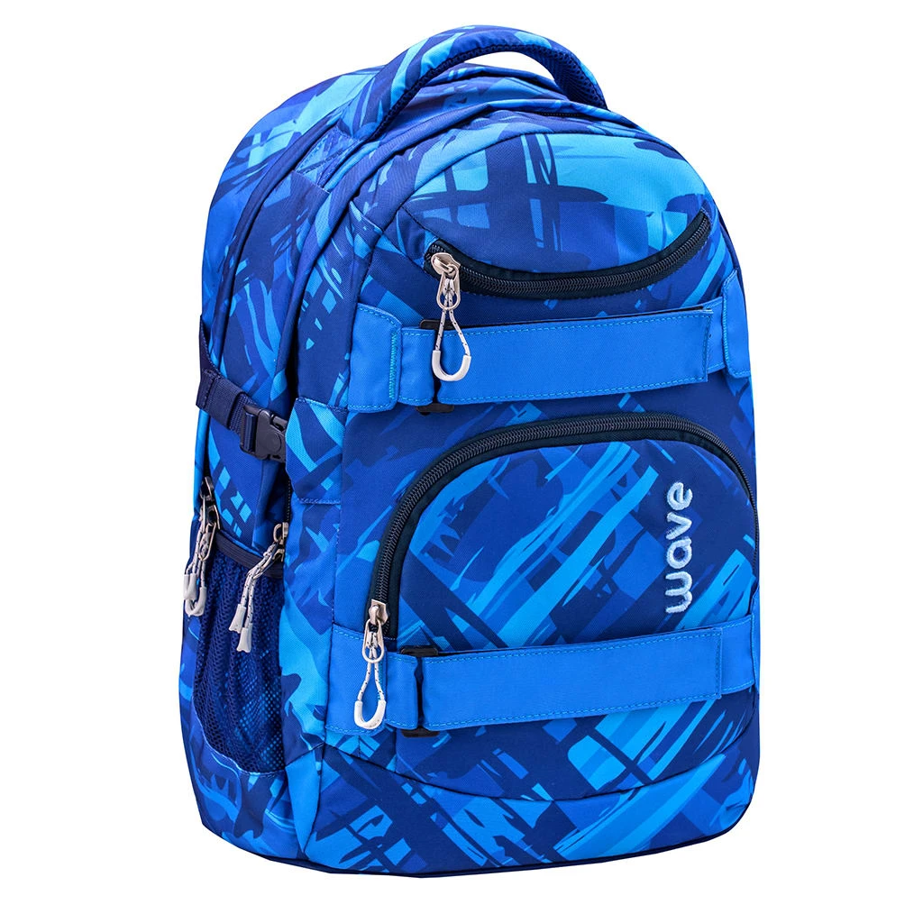 Wave Rucksack Infinity "Deep Ocean" In Blau H 43 Cm B 31 Cm T 22 Cm 1 Wave Rucksack Infinity "Deep Ocean" In Blau H 43 Cm B 31 Cm T 22 Cm