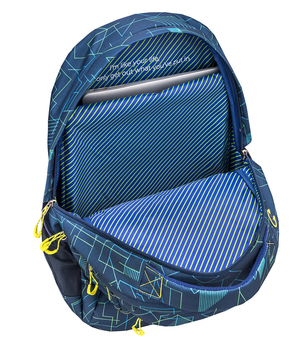 Wave Rucksack "Infinity Electrify" In Blau H 43 Cm B 31 Cm T 22 Cm 13 Wave Rucksack "Infinity Electrify" In Blau H 43 Cm B 31 Cm T 22 Cm – Bild 13