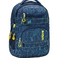 Wave Rucksack "Infinity Electrify" In Blau H 43 Cm B 31 Cm T 22 Cm
