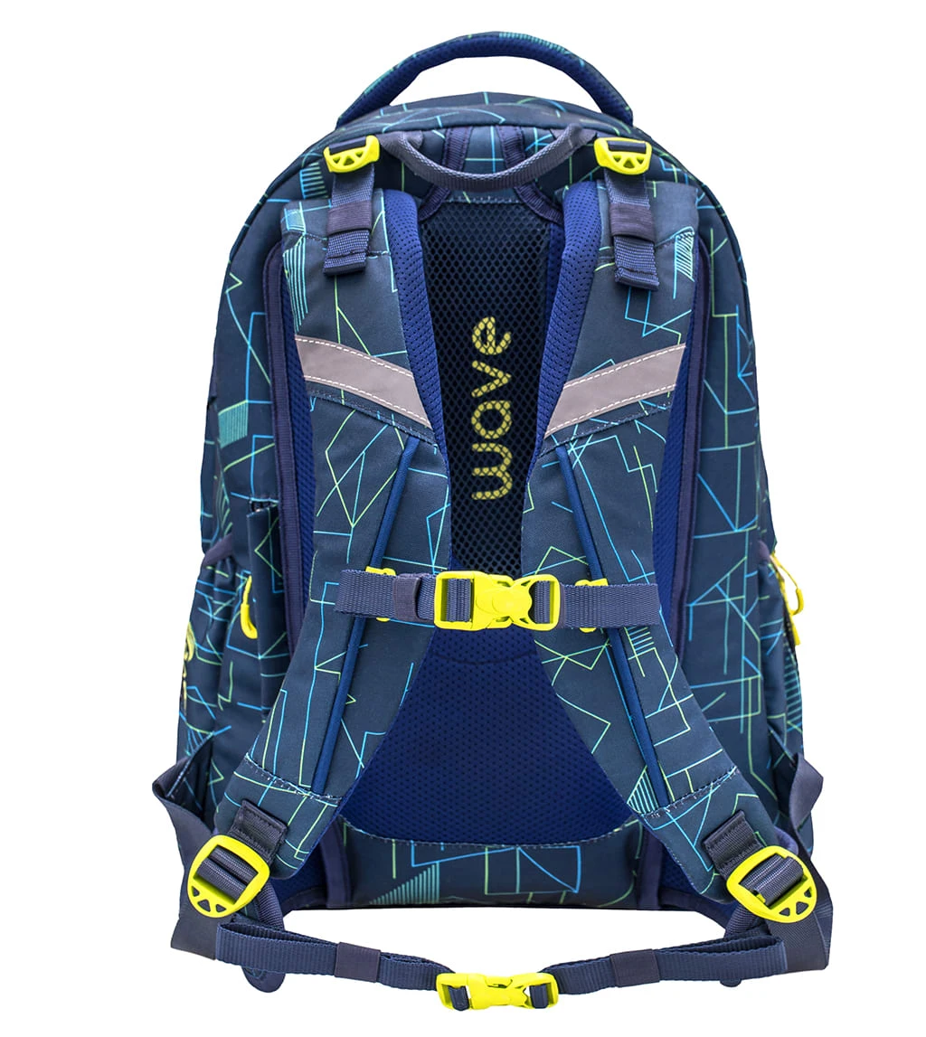 Wave Rucksack "Infinity Electrify" In Blau H 43 Cm B 31 Cm T 22 Cm 4 Wave Rucksack "Infinity Electrify" In Blau H 43 Cm B 31 Cm T 22 Cm – Bild 4